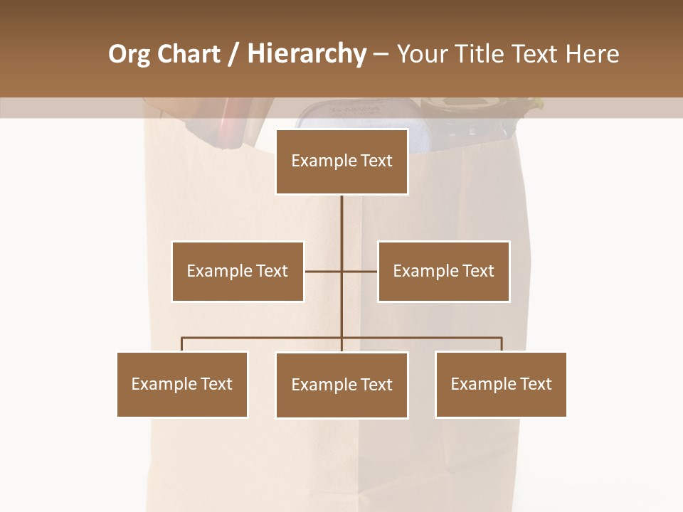 Sack Jar Food PowerPoint Template