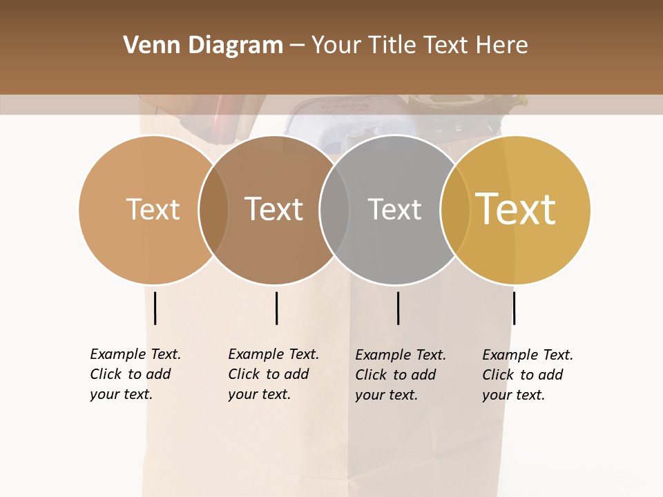 Sack Jar Food PowerPoint Template