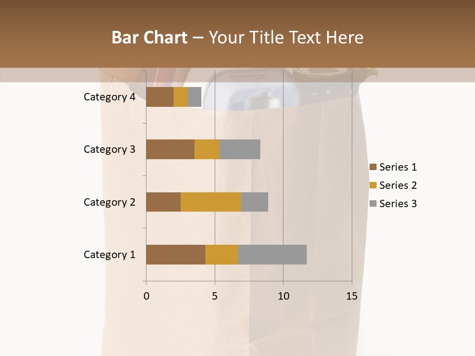 Sack Jar Food PowerPoint Template