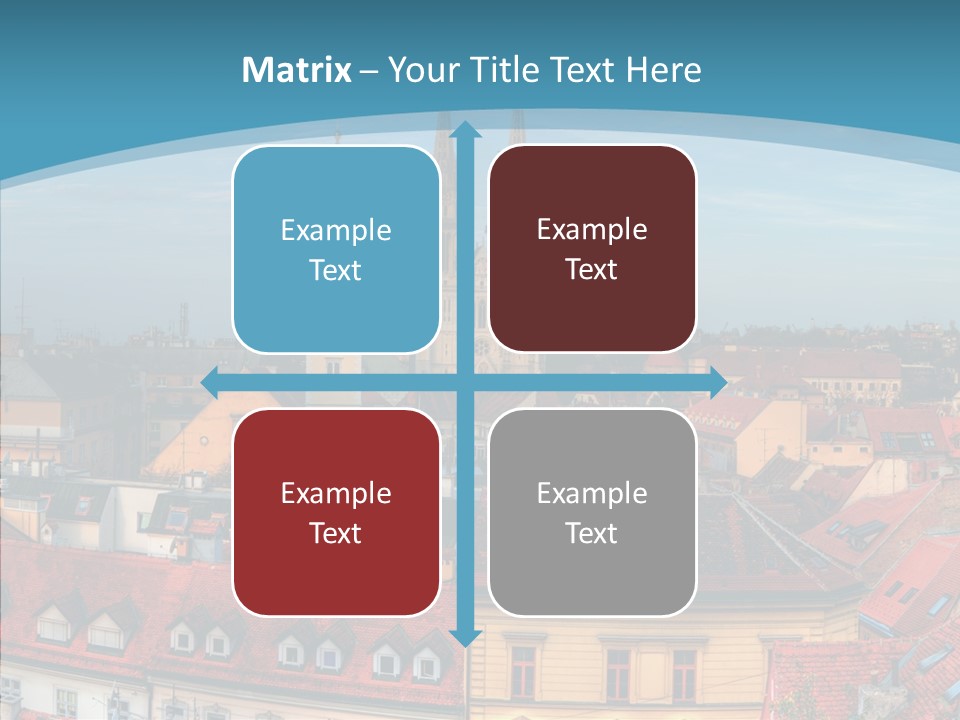 Table Trategy Figure PowerPoint Template