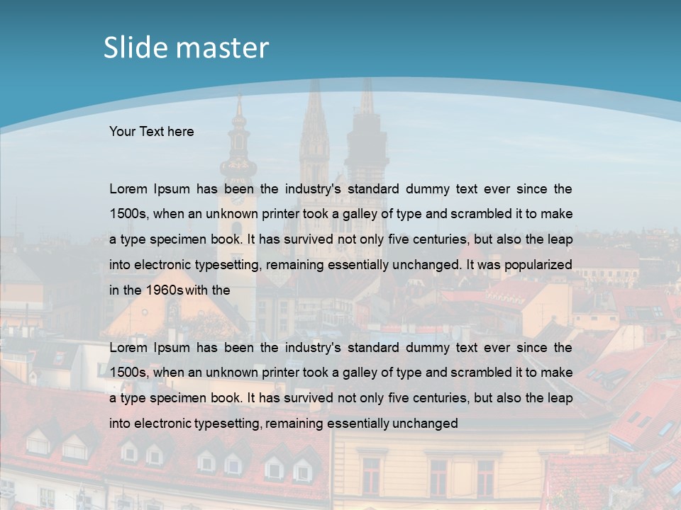 Table Trategy Figure PowerPoint Template