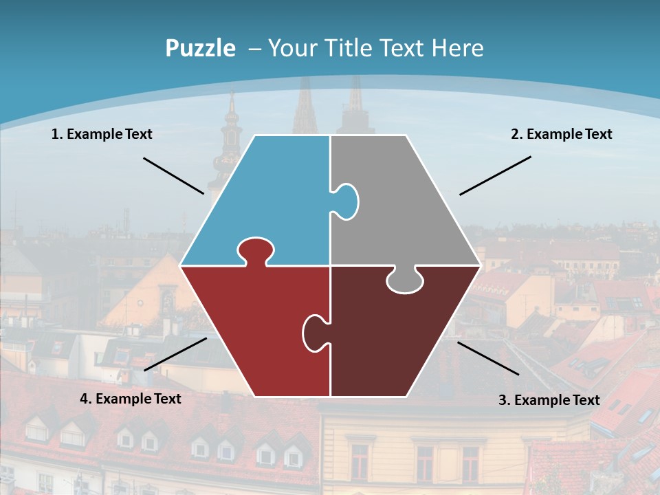 Table Trategy Figure PowerPoint Template