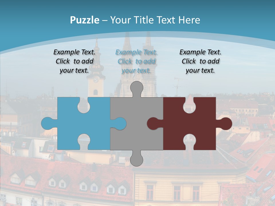 Table Trategy Figure PowerPoint Template