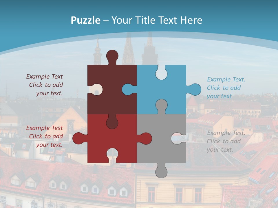 Table Trategy Figure PowerPoint Template