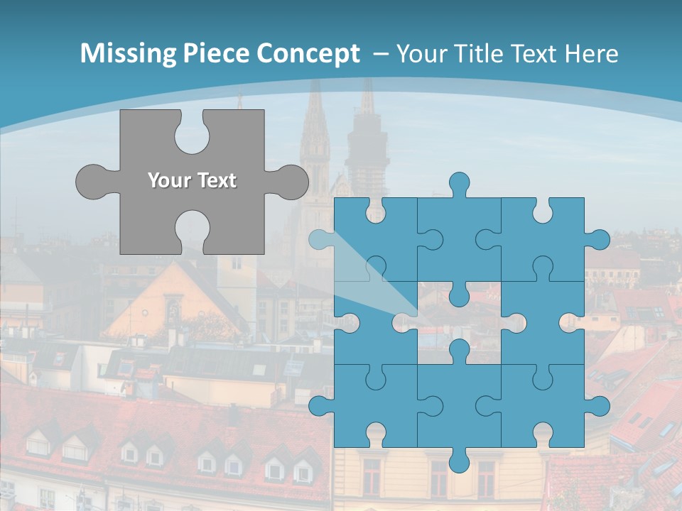 Table Trategy Figure PowerPoint Template