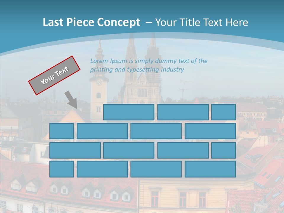 Table Trategy Figure PowerPoint Template
