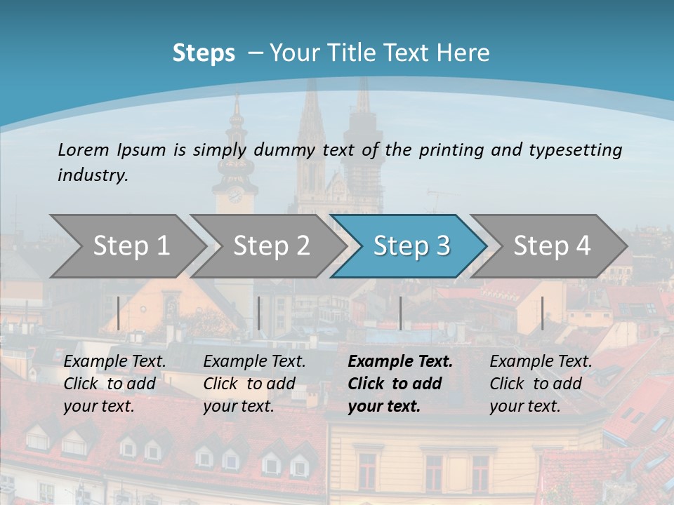 Table Trategy Figure PowerPoint Template