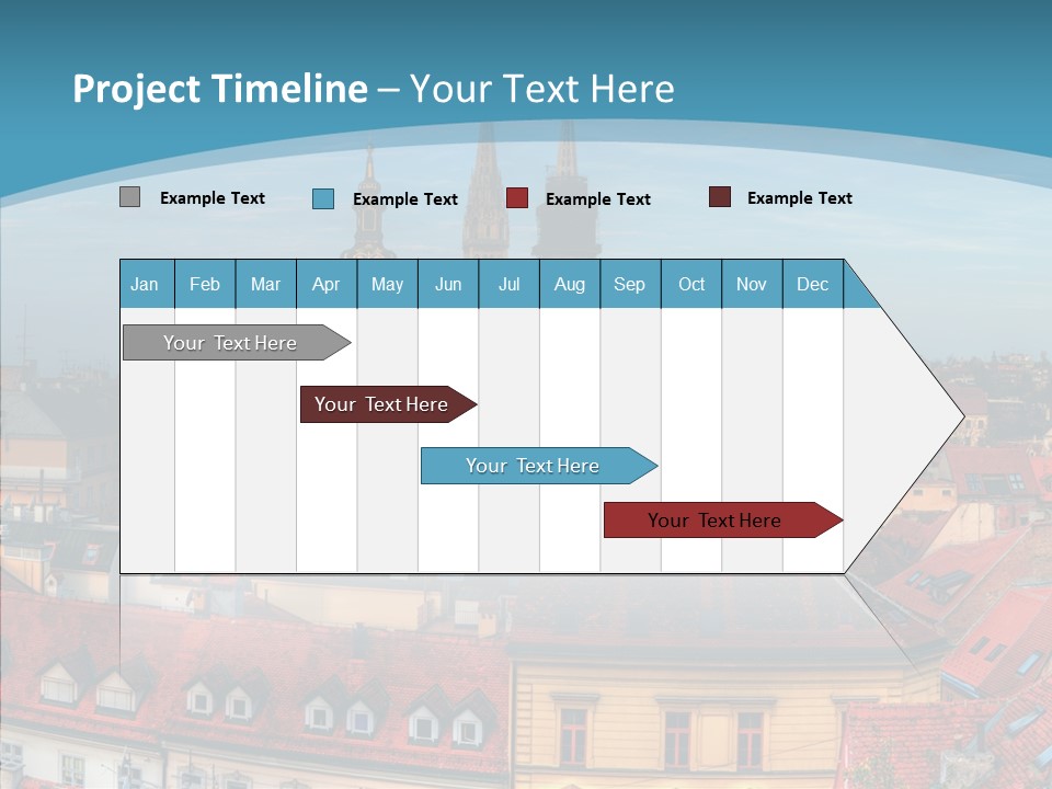 Table Trategy Figure PowerPoint Template
