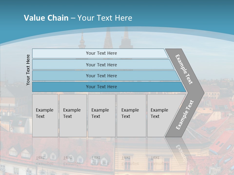 Table Trategy Figure PowerPoint Template