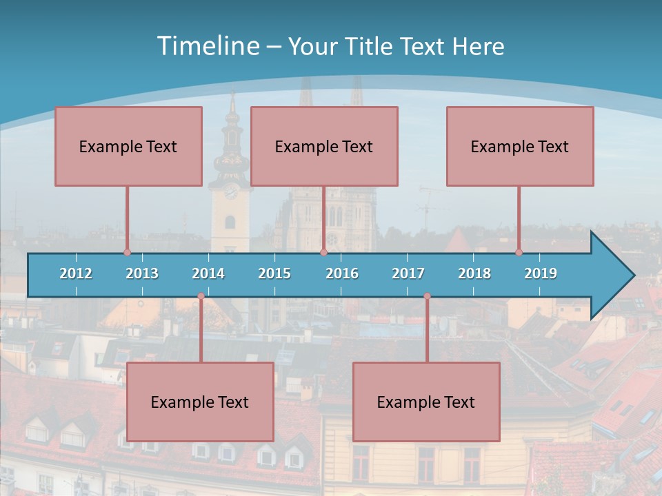 Table Trategy Figure PowerPoint Template