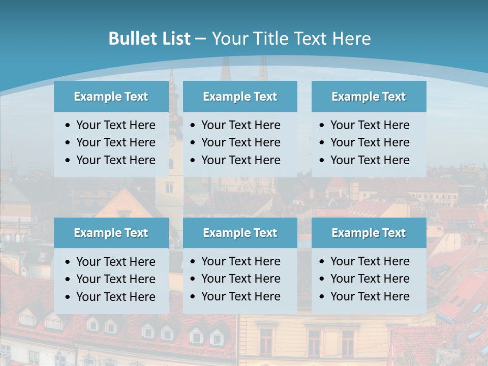 Table Trategy Figure PowerPoint Template