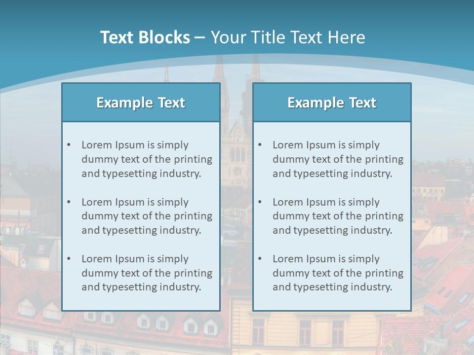 Table Trategy Figure PowerPoint Template