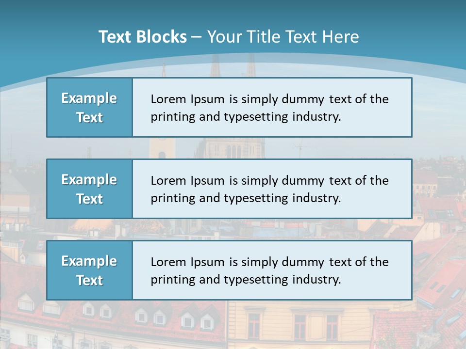 Table Trategy Figure PowerPoint Template