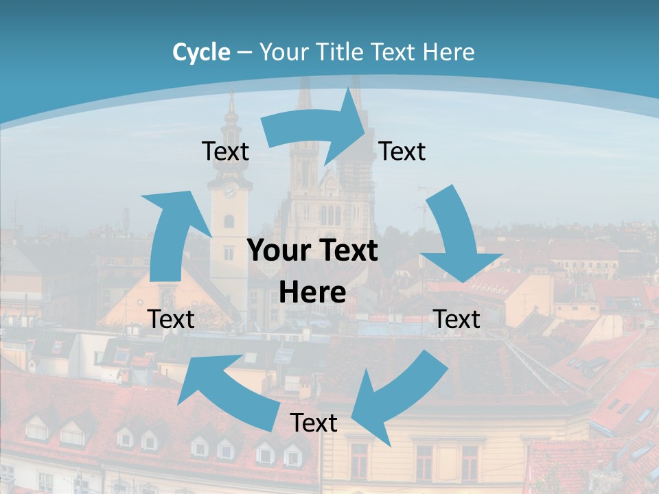 Table Trategy Figure PowerPoint Template
