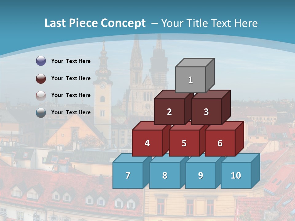 Table Trategy Figure PowerPoint Template