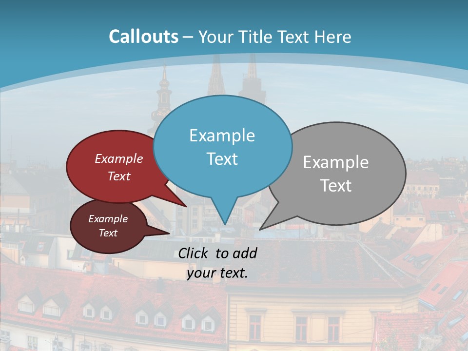 Table Trategy Figure PowerPoint Template