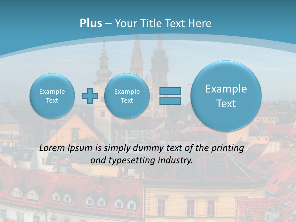 Table Trategy Figure PowerPoint Template