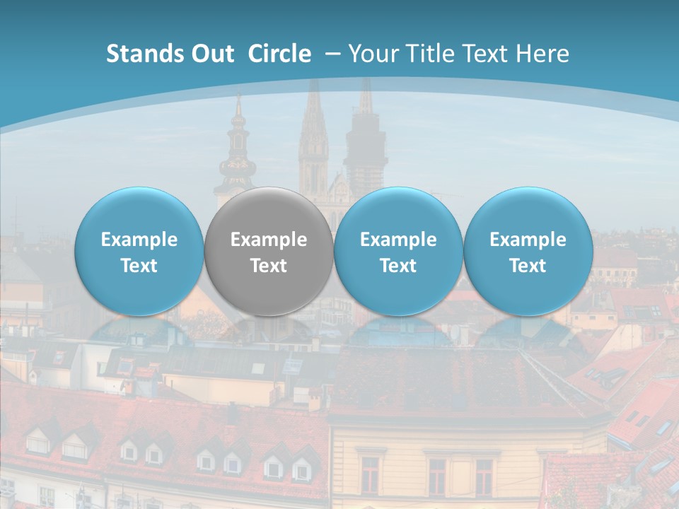 Table Trategy Figure PowerPoint Template