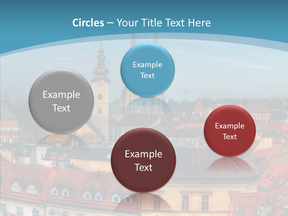 Table Trategy Figure PowerPoint Template
