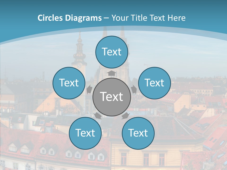 Table Trategy Figure PowerPoint Template
