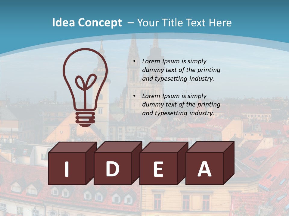 Table Trategy Figure PowerPoint Template