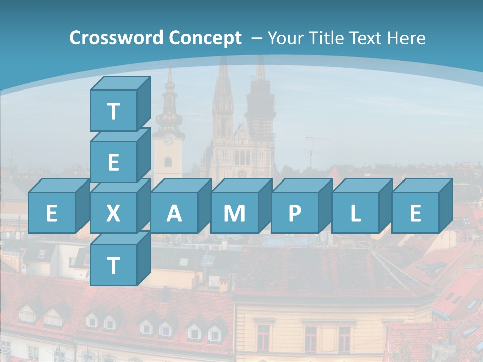 Table Trategy Figure PowerPoint Template