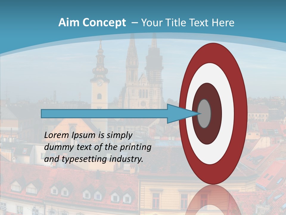 Table Trategy Figure PowerPoint Template