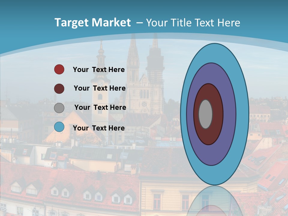 Table Trategy Figure PowerPoint Template