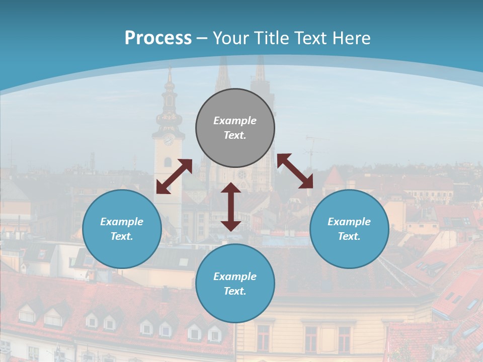 Table Trategy Figure PowerPoint Template