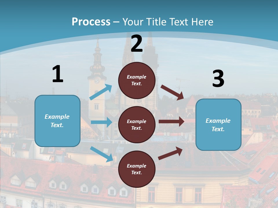 Table Trategy Figure PowerPoint Template