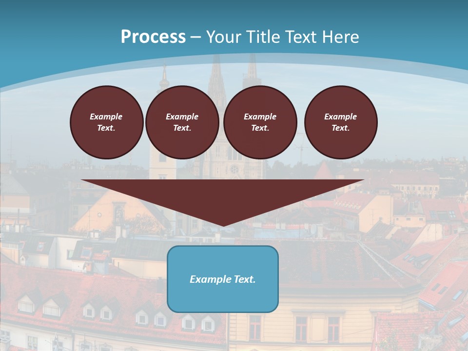Table Trategy Figure PowerPoint Template