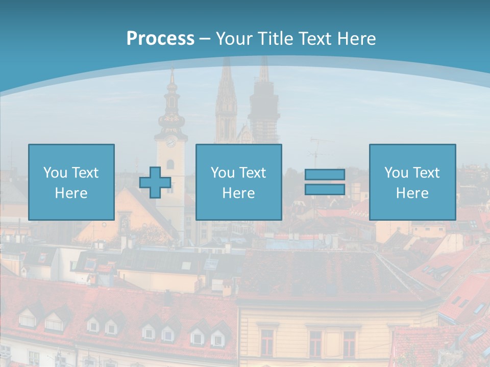 Table Trategy Figure PowerPoint Template