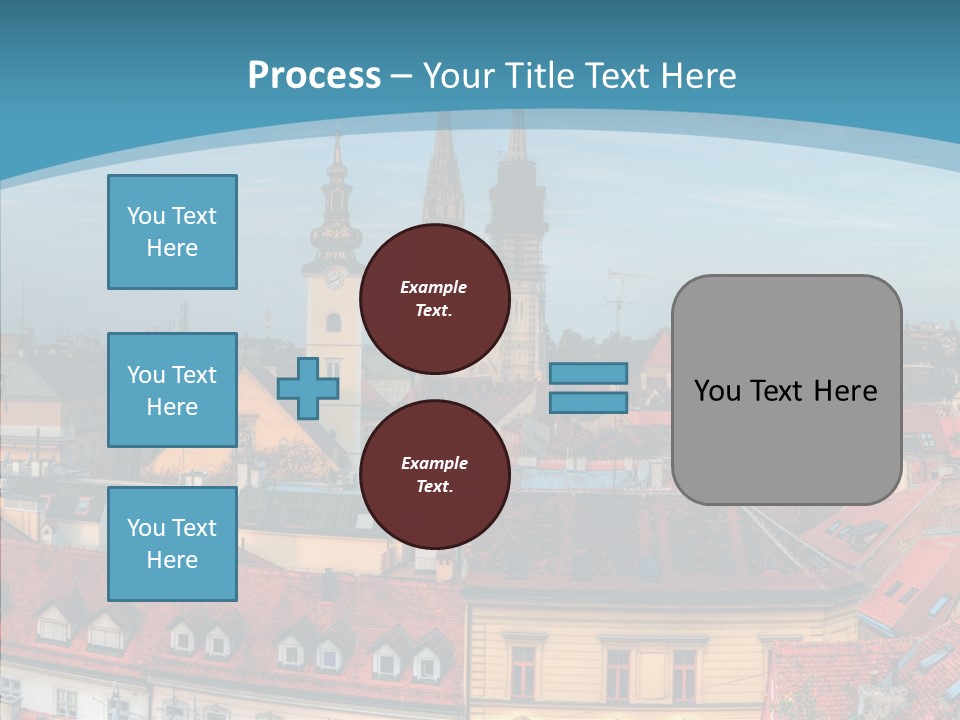 Table Trategy Figure PowerPoint Template