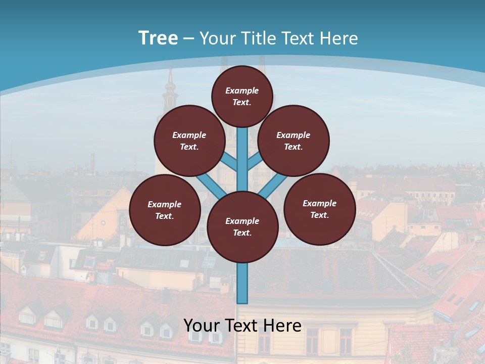 Table Trategy Figure PowerPoint Template
