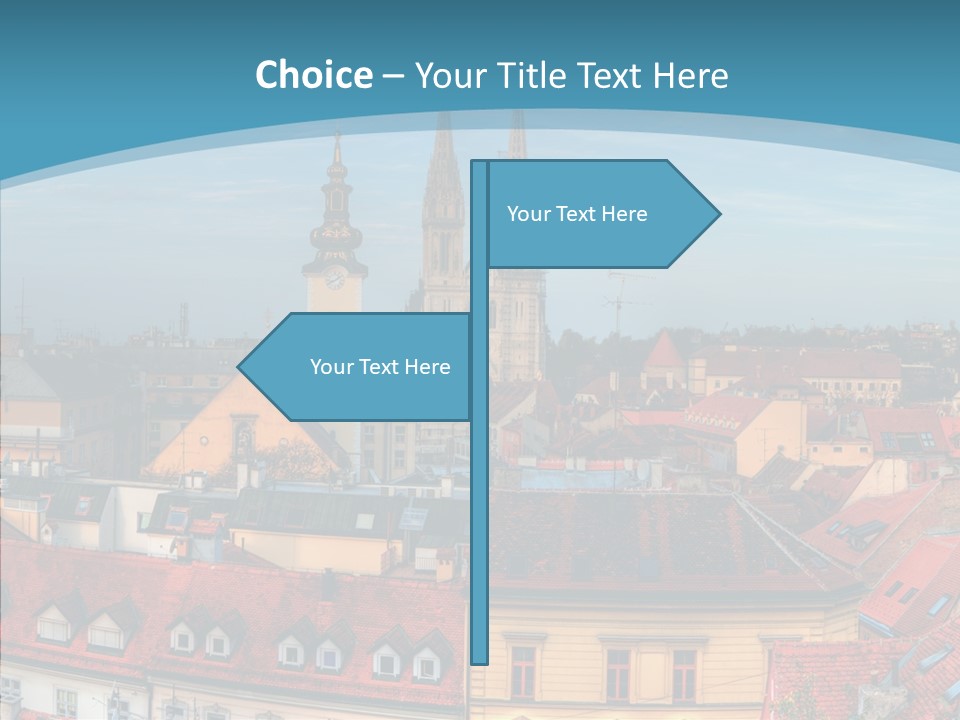 Table Trategy Figure PowerPoint Template