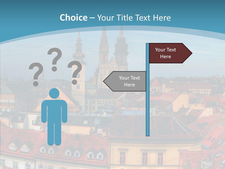 Table Trategy Figure PowerPoint Template