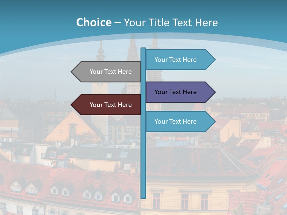 Table Trategy Figure PowerPoint Template