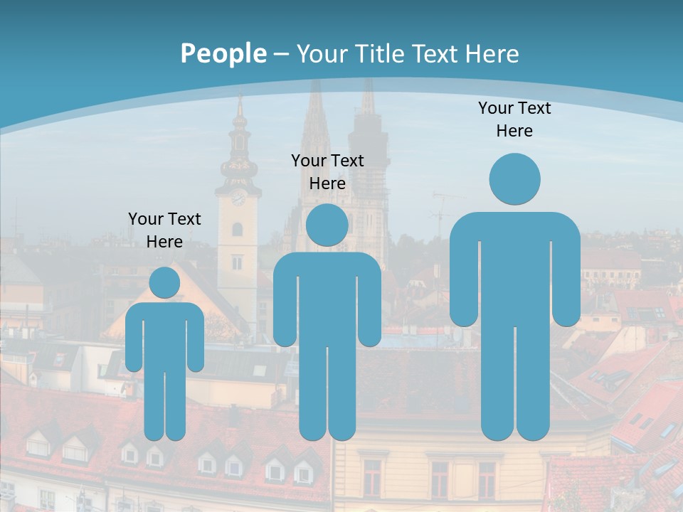 Table Trategy Figure PowerPoint Template