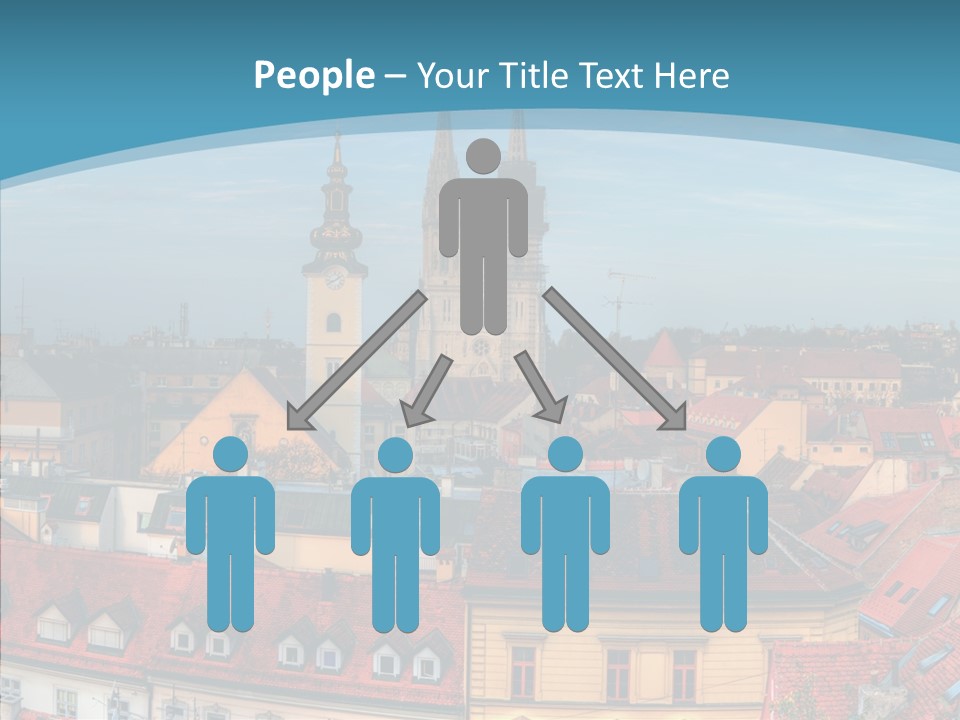 Table Trategy Figure PowerPoint Template