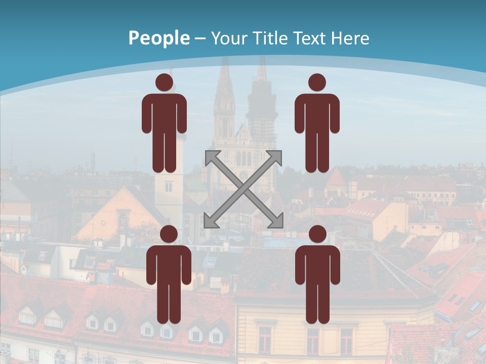 Table Trategy Figure PowerPoint Template