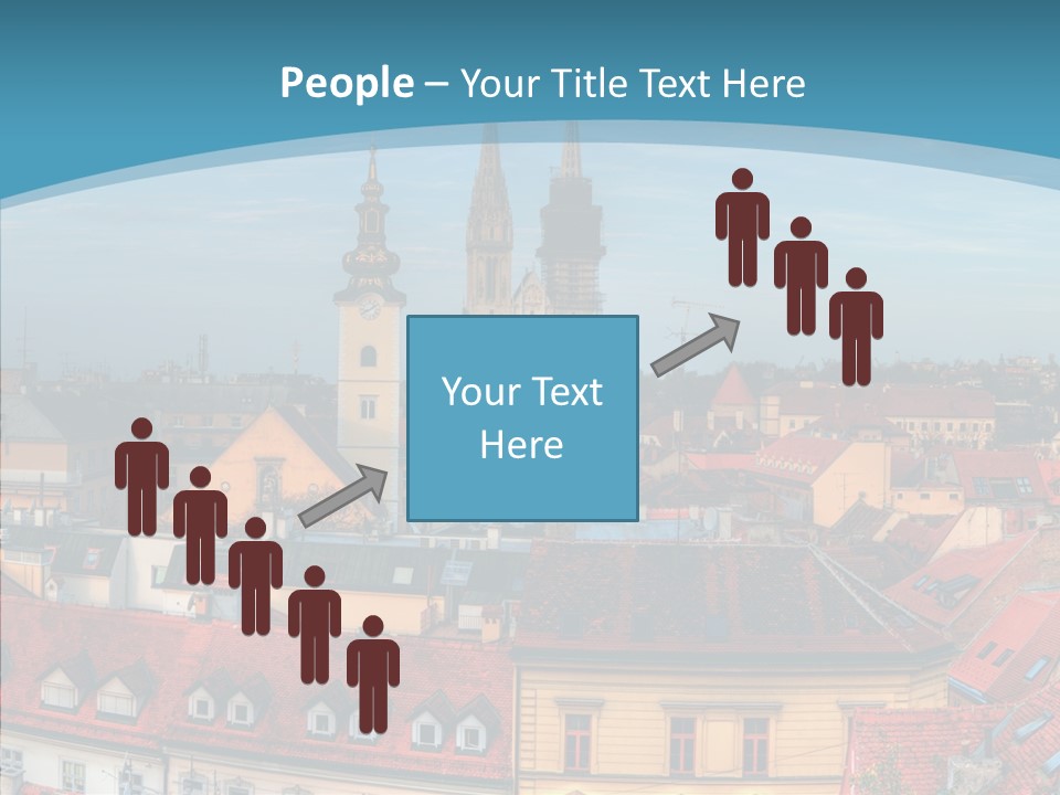 Table Trategy Figure PowerPoint Template