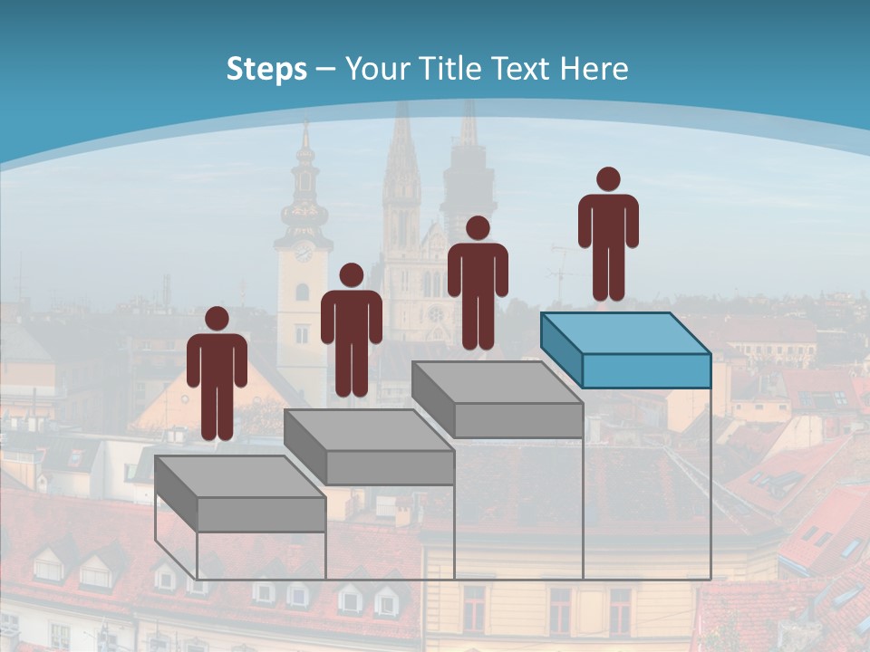 Table Trategy Figure PowerPoint Template