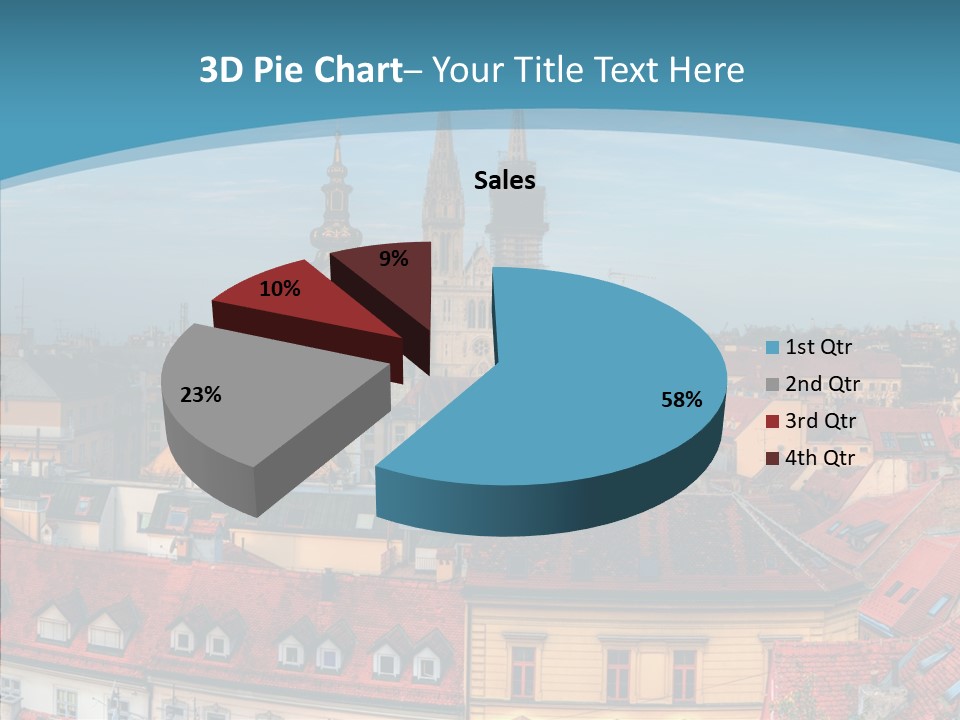 Table Trategy Figure PowerPoint Template
