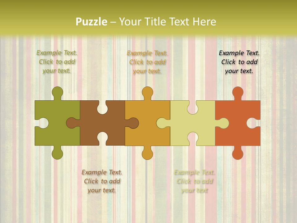 Clip Art Ragged Dirty PowerPoint Template