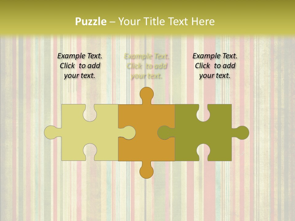 Clip Art Ragged Dirty PowerPoint Template