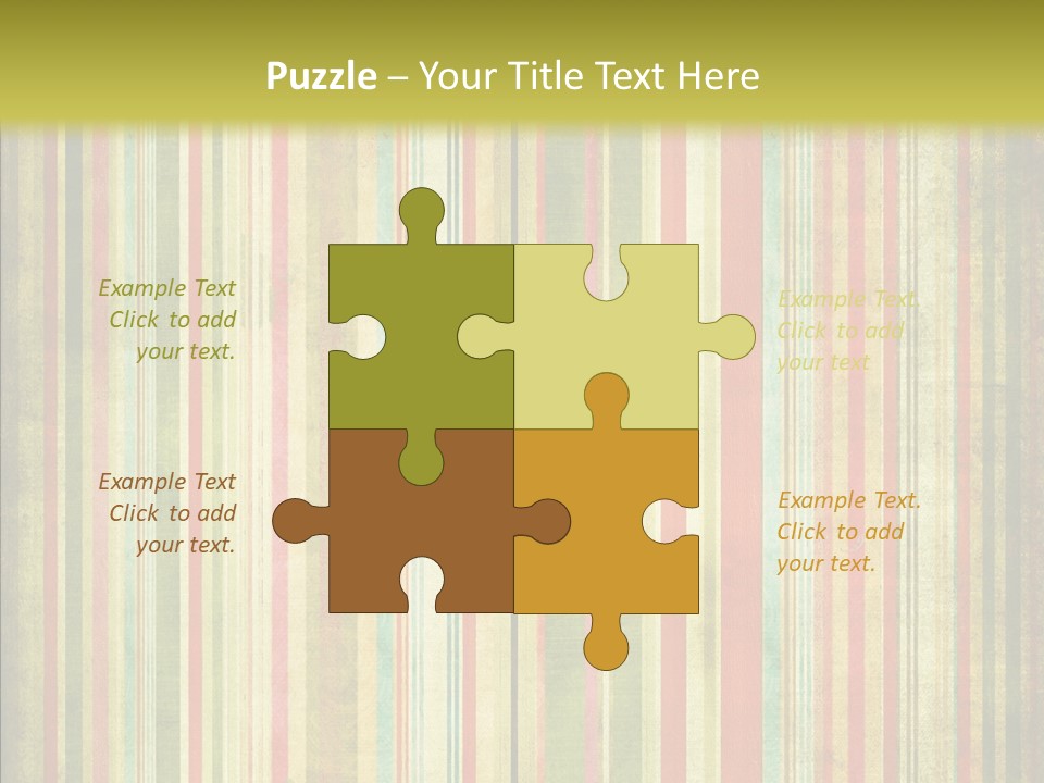 Clip Art Ragged Dirty PowerPoint Template