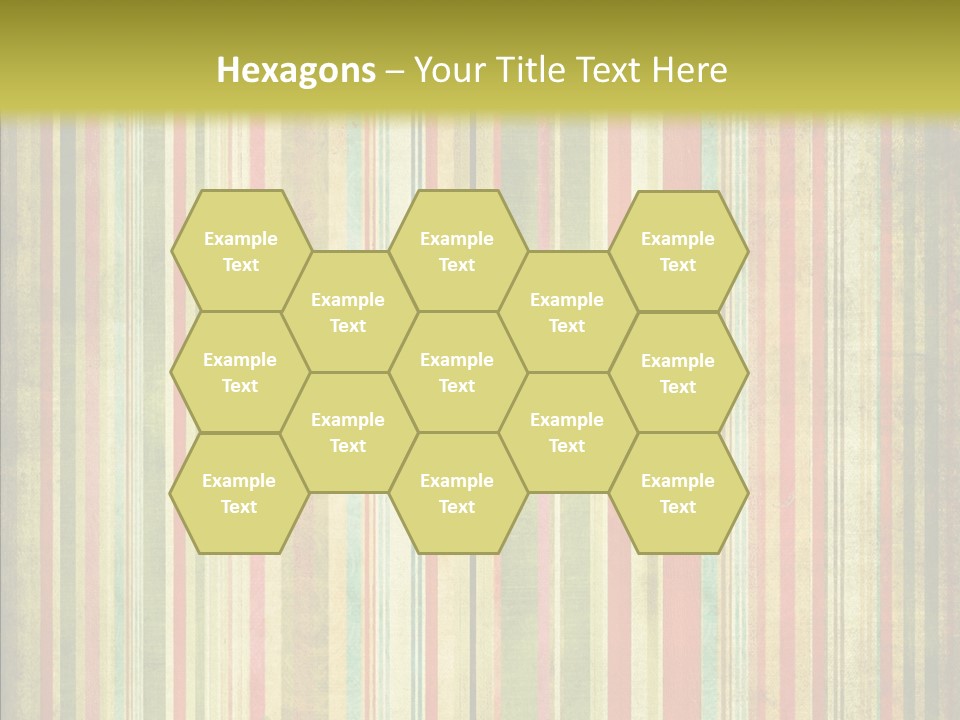 Clip Art Ragged Dirty PowerPoint Template