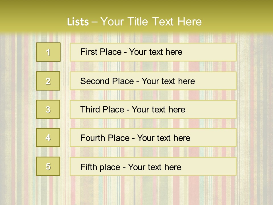 Clip Art Ragged Dirty PowerPoint Template