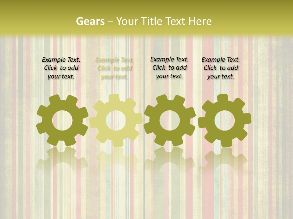 Clip Art Ragged Dirty PowerPoint Template