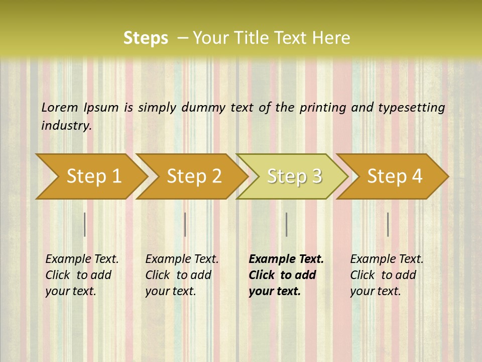 Clip Art Ragged Dirty PowerPoint Template